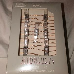 LED peg lights — indoor